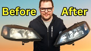 Headlight Restoration That Takes Less Then 1 Hour [DIY]