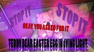 Dying Light Field Projector Blue Print LOCATION!! Pink Teddy Bear Easter Egg