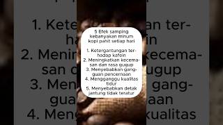 5 Side Effects of Drinking Too Much Bitter Coffee Every Day #shorts #viral #viralvideo