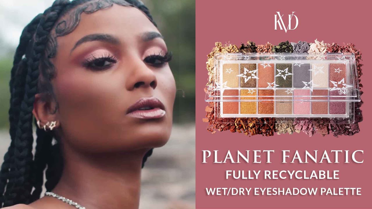 PLANET FANATIC PALETTE: EARTH-INSPIRED + WORLD-CONSCIOUS // KVD BEAUTY