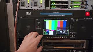 Eiaj Reel To Reel Vector Scope Color Levels New Unit Installed