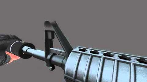 M4A1 Animation Set WiP