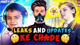 REALITY OF LEAKS AND UPDATES || GARENA FREE FIRE || @Skylord69