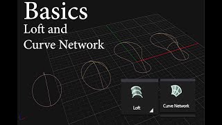 Matrix 9 to MatrixGold conversion Loft and Curve Network commands Basic Understanding