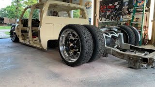 BAGGED C30 DUALLY BUILD PART 2, CUTTING THE CAB !!!