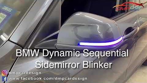 Bmw 1 2 3 4 X1 series Dynamic Sequential turn signal sidemirror Blinker