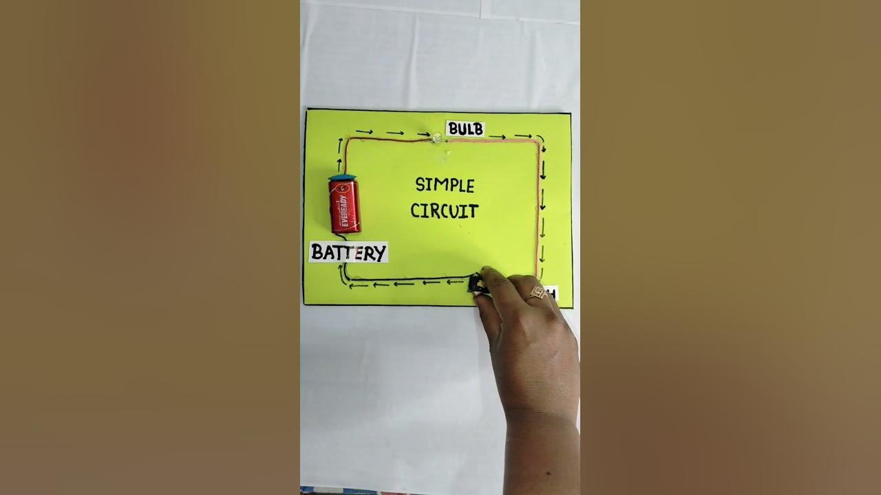 Simple Circuit/Electric Circuit/How to make simple circuit Circuit Diagram