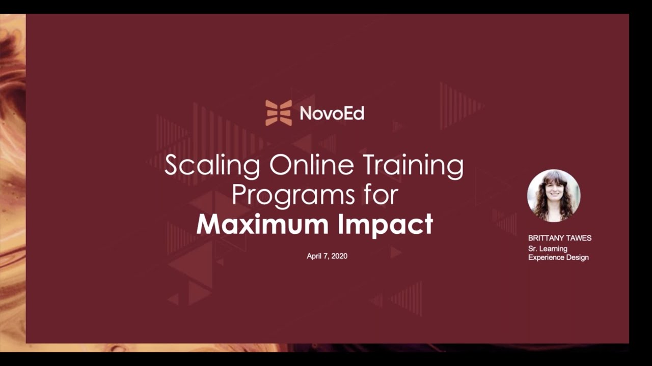 How to Scale Your Online Training Programs for Maximum Impact