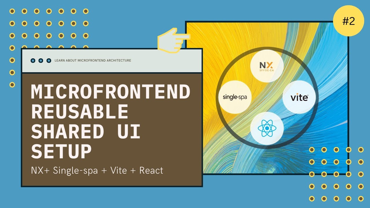 Nx Microfrontend Setup with Single-SPA | Create Shared UI Library for ...