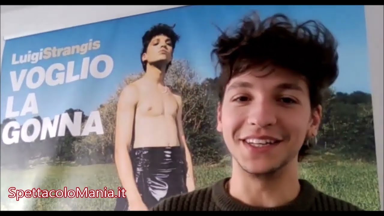 Videointervista a Luigi Strangis sul nuovo album 'Voglio la gonna'