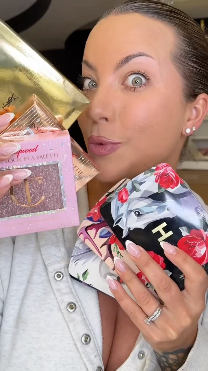 YSL Beauty Holiday Face Palette 2025 | Golden Oasis Couture Face