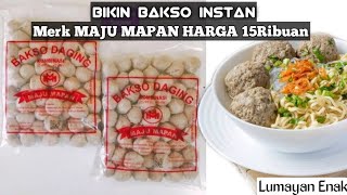 Bikin Bakso Instan & Tahu Somai Dari Bakso Kemasan Merk Maju Mapan (Murah Meriah) Bikin Bakso Instan & Tahu Somai Dari Bakso Kemasan Merk Maju Mapan (Murah Meriah)
