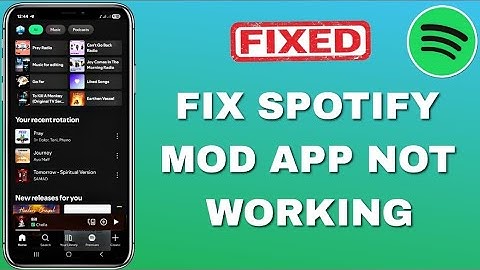 How To Fix Spotify Premium MOD Apk 2025 (Working Method 100% )