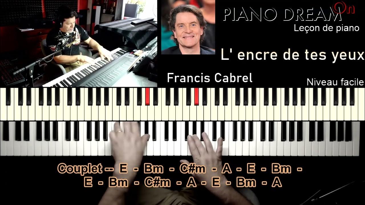 Paroles De Francis Cabrel L'encre De Tes Yeux www.youtube.com
