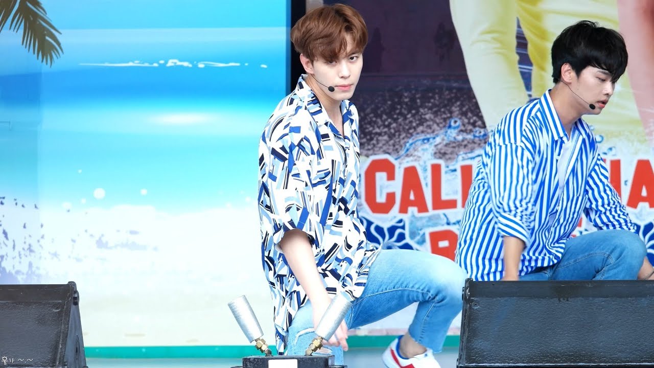 [4K]170809 빅스(VIXX) 홍빈 경주 캘리포니아 비치 야외공연 Love Me Do 직캠(Fancam)