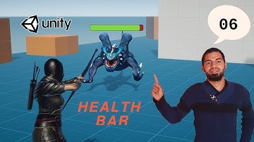 3D ENEMY AI in UNITY - (E04): HEALTH BAR