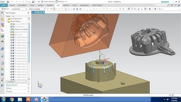 #NX MOULD DESIGN MANUAL METHOD