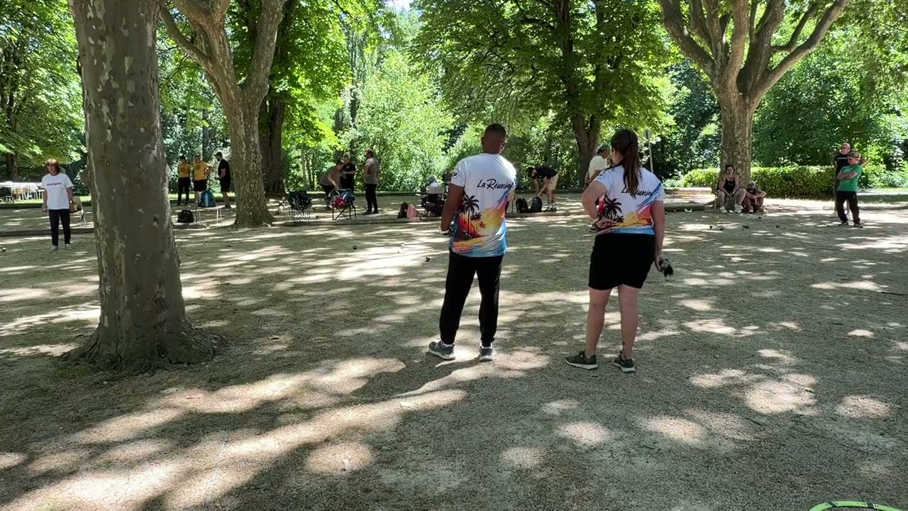 Miniature : Pétanque National Doublettes Mixte Roux/Correard vs Vandenbroucke/Asgaraly #petanque2026
