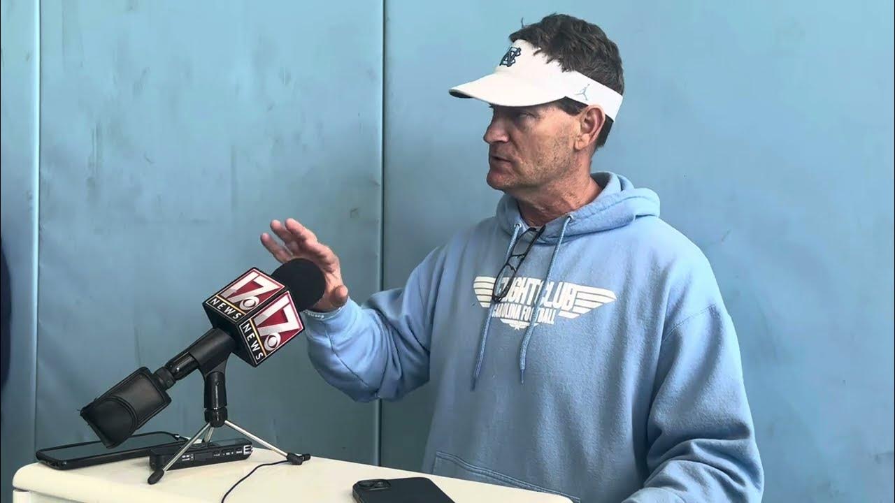UNC Gene Chizik Bowl Game Practice Press Conference