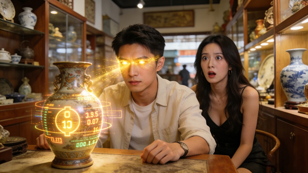 [Multi SUB] （全集）落魄书法传人觉醒透视眼，地摊捡漏张大千真迹！携鉴宝高手跨国追国宝、揭秘高仿骗局——从穷酸书生逆袭成古玩界新贵，顺便抱得美人归！#最火短剧推荐 #短剧全集 #精彩大陆短剧