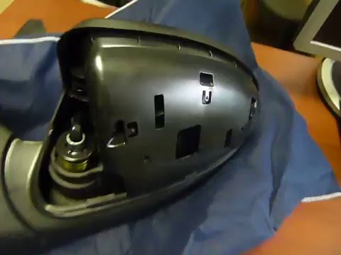 Как разобрать зеркало бокового вида на шевроле авео