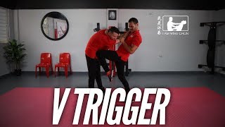 Wing Chun Rodillazo V Trigger
