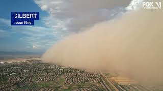 Viewer footage from July 17 monsoon across Arizona