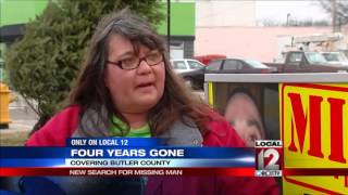 Four years gone, search continues for missing man