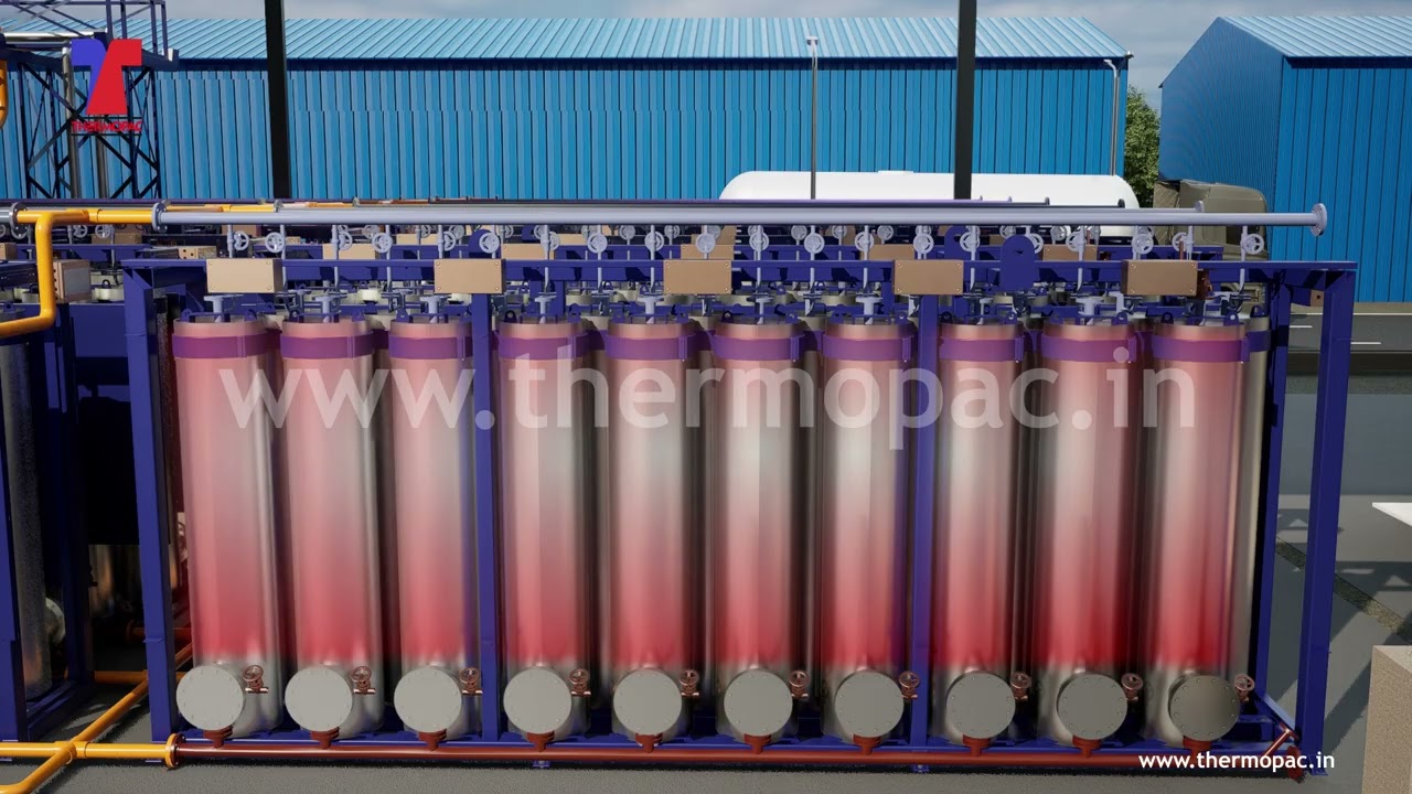 Oil Regeneration Plant | 3D Process Animation