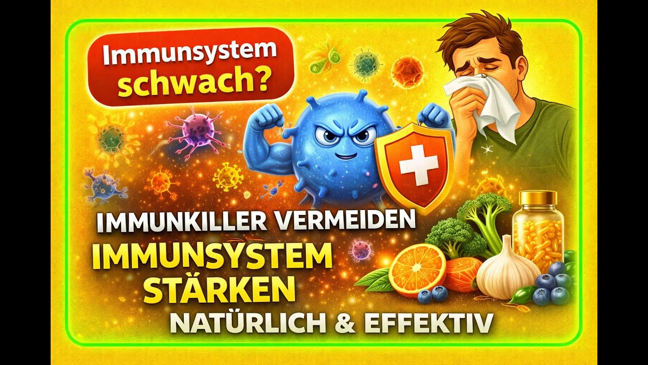 „Warum dein Immunsystem täglich geschwächt wird – und wie du es natürlich stärkst!