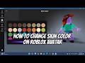 How to Change Skin Color on Roblox Avatar
