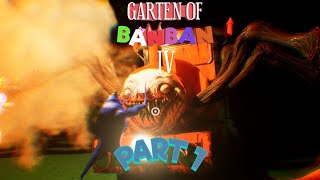 Garten of Banban 4 | часть 1 | Шериф Тодстер,королева Баунселия и шут БиттерГиггл