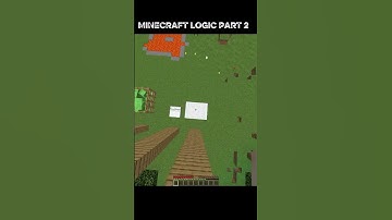 MINECARFT LOGIC PART 2#lyunaff #shorts