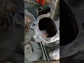 recuperação da face da descarga escapamento , motor mercruiser.