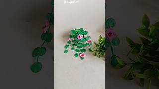 DIY Artificial Plant ☘️ #diy #craft #ytshorts #artificial #shorts #viralshorts #handmade #trending
