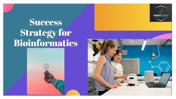 Success Strategy for Bioinformatics #bioinformatics #onlinelearning #bigdata #biotechnology