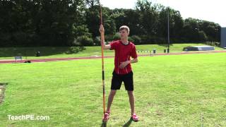 Javelin Throw - warm up drills