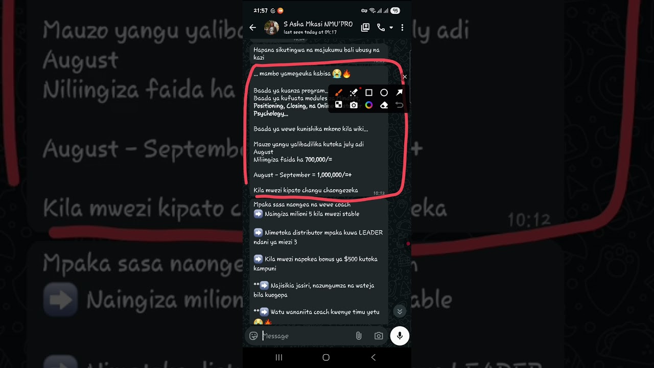 Jinsi Tulivyomsaidia Bi Asha Kuingiza Million 5 Kila Mwezi Katika Network Marketing 