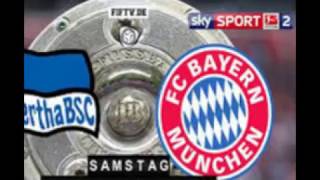 Watch Bayern Munich and Hertha Berlin live broadcast on 18.02.2017 Bundesliga