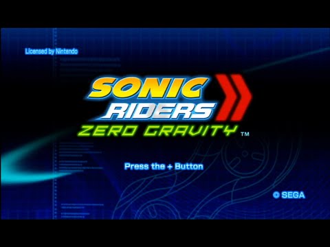 Sonic Riders: Zero Gravity - Title Screen