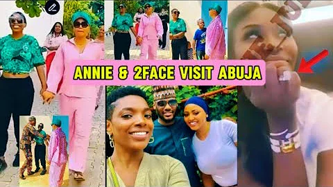 Annie PUBLIC APPEARANCE With 2Face VISIT Regina Daniels In Abuja As Natasha FLAUNT WEDDING RING