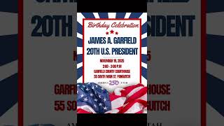 Panguitch - Panguitch James A Garfield 20th US President Birthday Party - November 2025