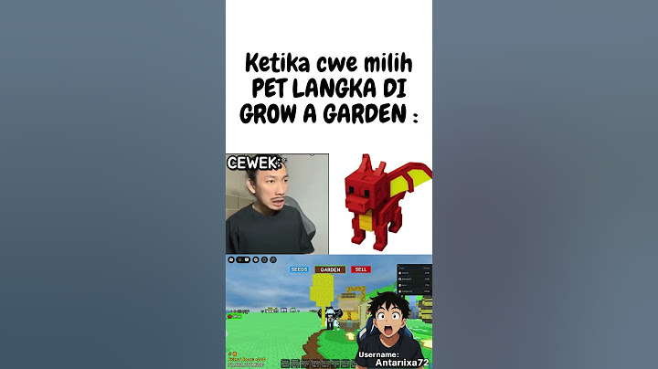 KETIKA CWE PILIH PET LANGKA DI GROW A GARDEN!!! #bloxfruits #roblox #growagarden #growagardenroblox