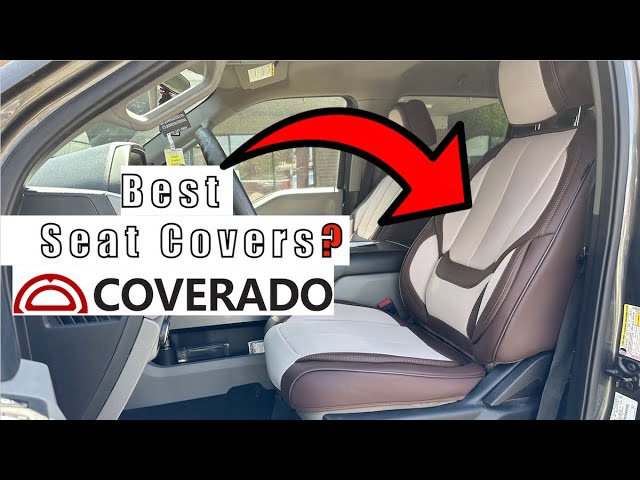 COVERADO SEAT COVERS, RAM 1500, UNBOXING, INSTALL