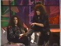 Paul Stanley & Gene Simmons (KISS) host Headbangers Ball 1990