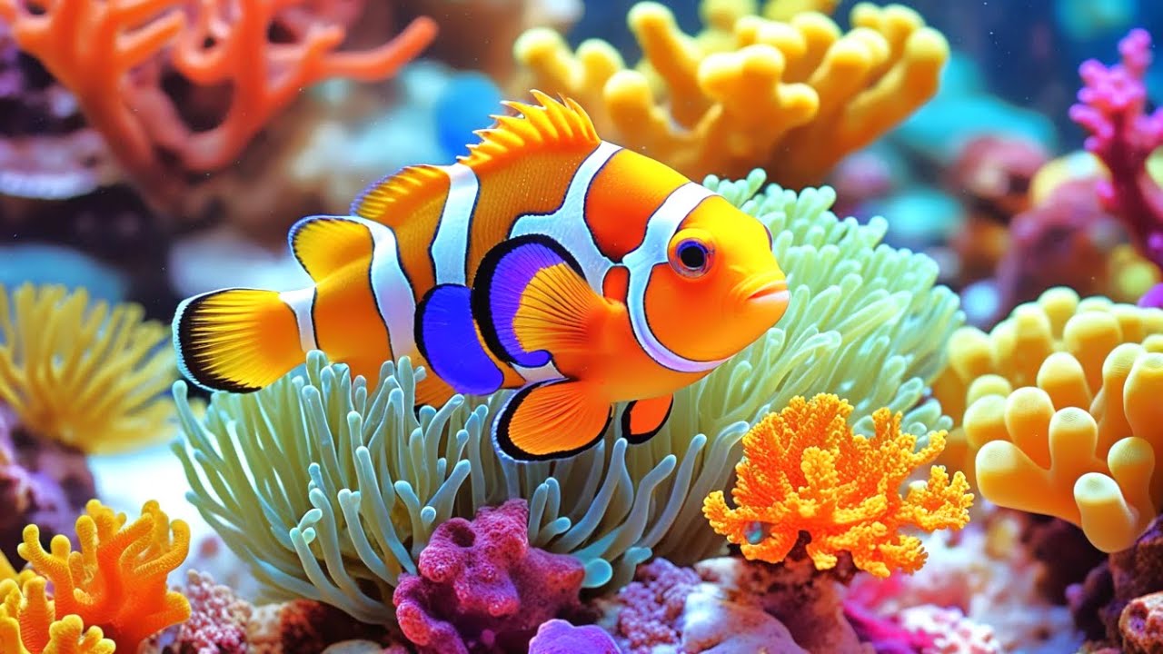 The Best 4K Aquarium - Dive Into The Mesmerizing Underwater Realm, Sea Jellyfish, Coral Reefs . #7