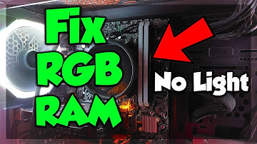 HOW TO FIX YOUR RGB RAM (NO LIGHT) ✅