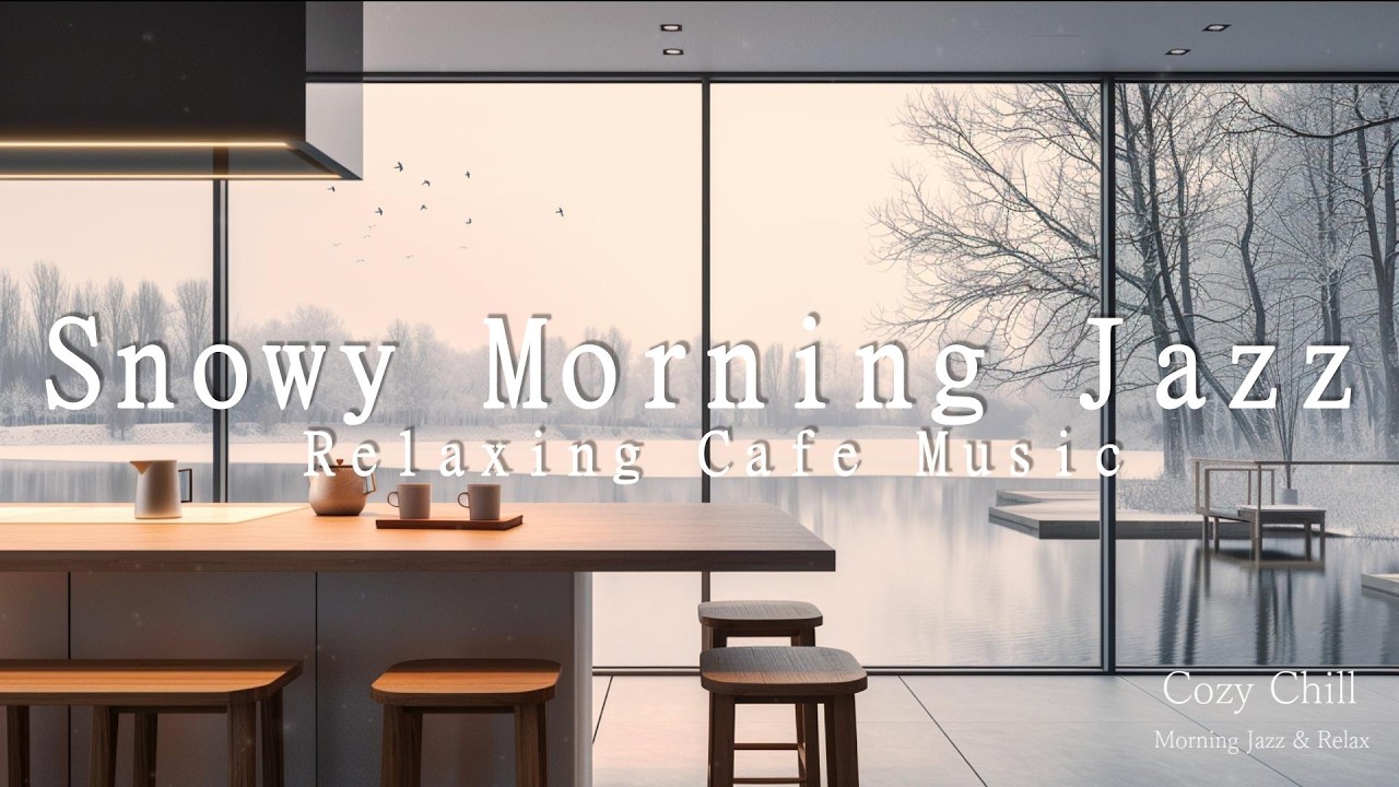 Snowy Morning Jazz - Relaxing Cafe Music for Deep Focus, Study and Coffee ☕️