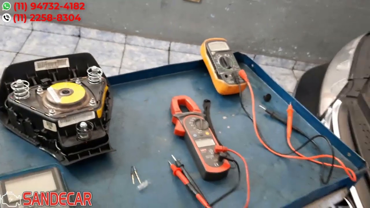 Cuidado ao testar o sistema do AIR BAG