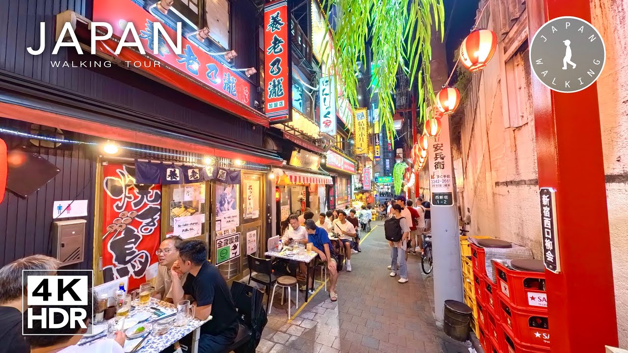 Shinjuku Nights Alive | Tokyo, Japan 🇯🇵【4K HDR】